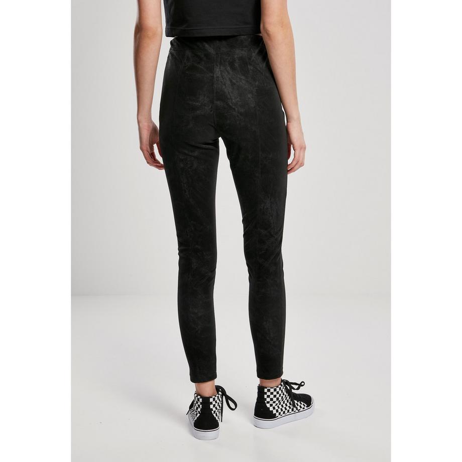 URBAN CLASSICS Washed Faux Leather Hose  