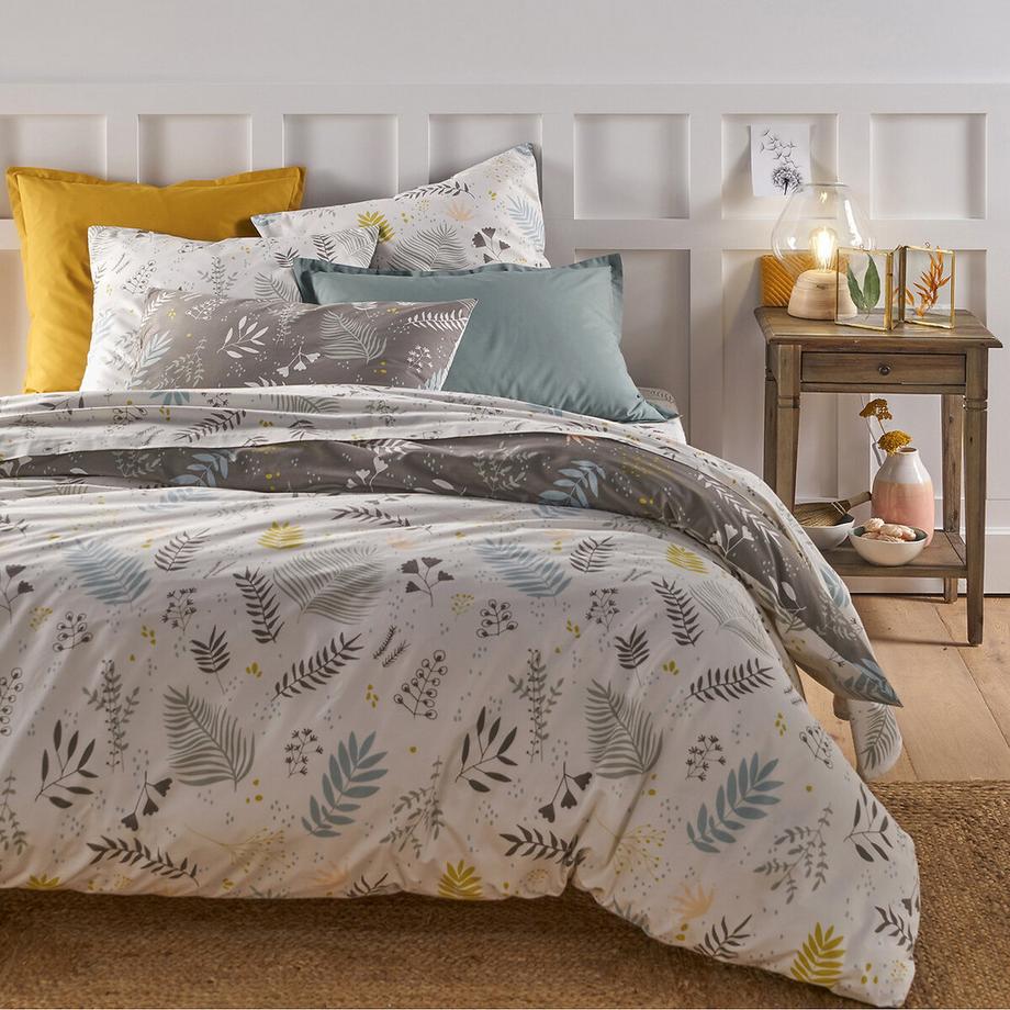 La Redoute Intérieurs Suzanne Housse de Couette Percale Imprimé Floral  