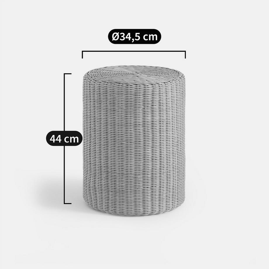 La Redoute Intérieurs Pouf en rotin  