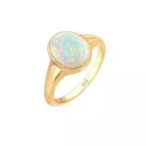 Ring Siegelring Opal