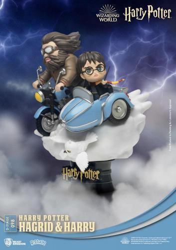 Beast Kingdom  D-Stage Harry Potter Diorama Harry & Hagrid NV 15cm 