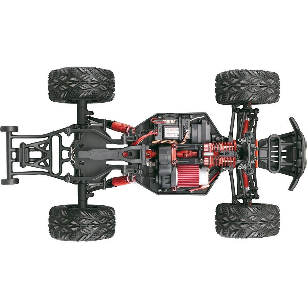 Amewi  X-King Brushed 1:12 Automodello Elettrica Monstertruck 4WD RtR 2,4 GHz 