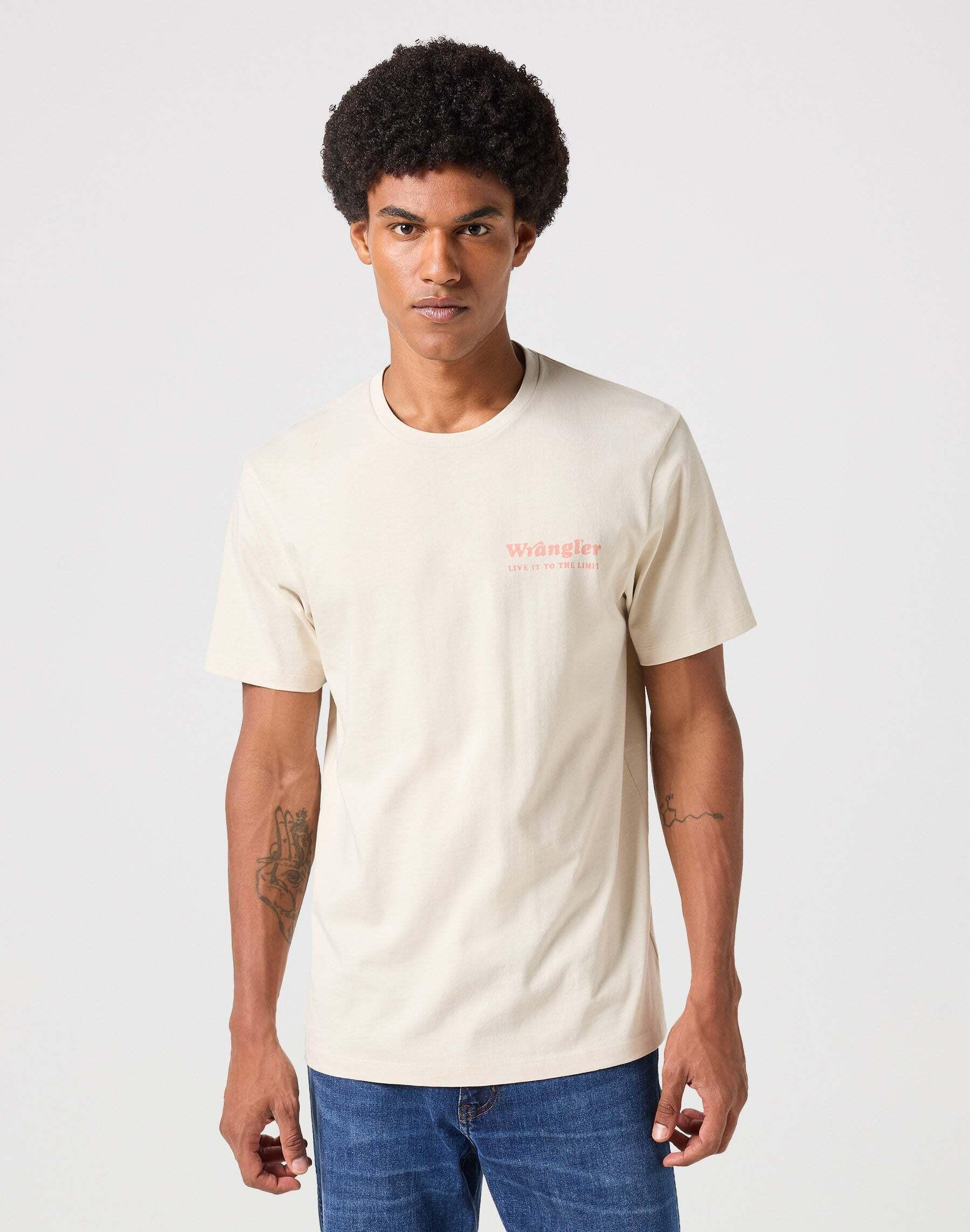 Image of T-shirts Graphic Tee Herren Weiss S