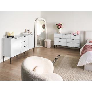 Beliani Commode 2 portes en MDF Moderne LEDUC  