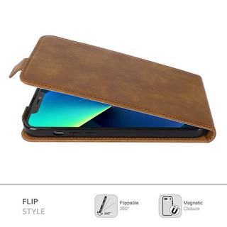 Cadorabo  Housse compatible avec Apple iPhone 13 PRO - Coque de protection au design flip en similicuir lisse 