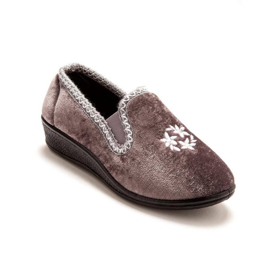 Pédiconfort  ballerines en velours (x2) 
