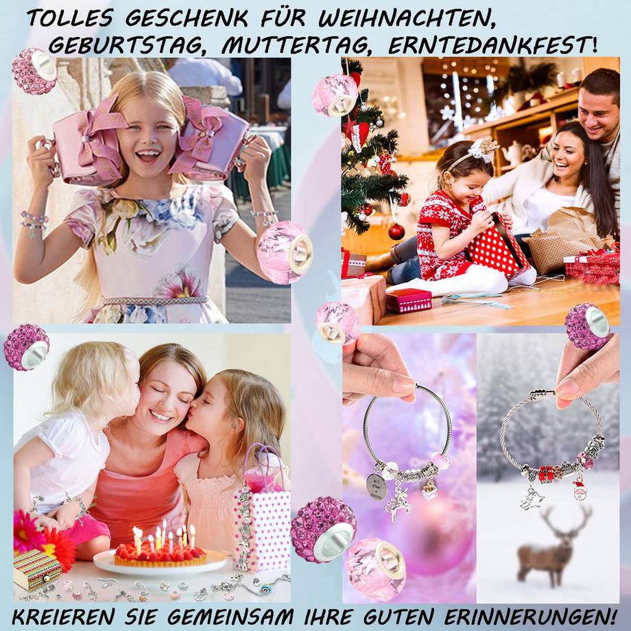 Activity-board  Armbänder selber machen, Schmuck-Bastelset für Kinder 