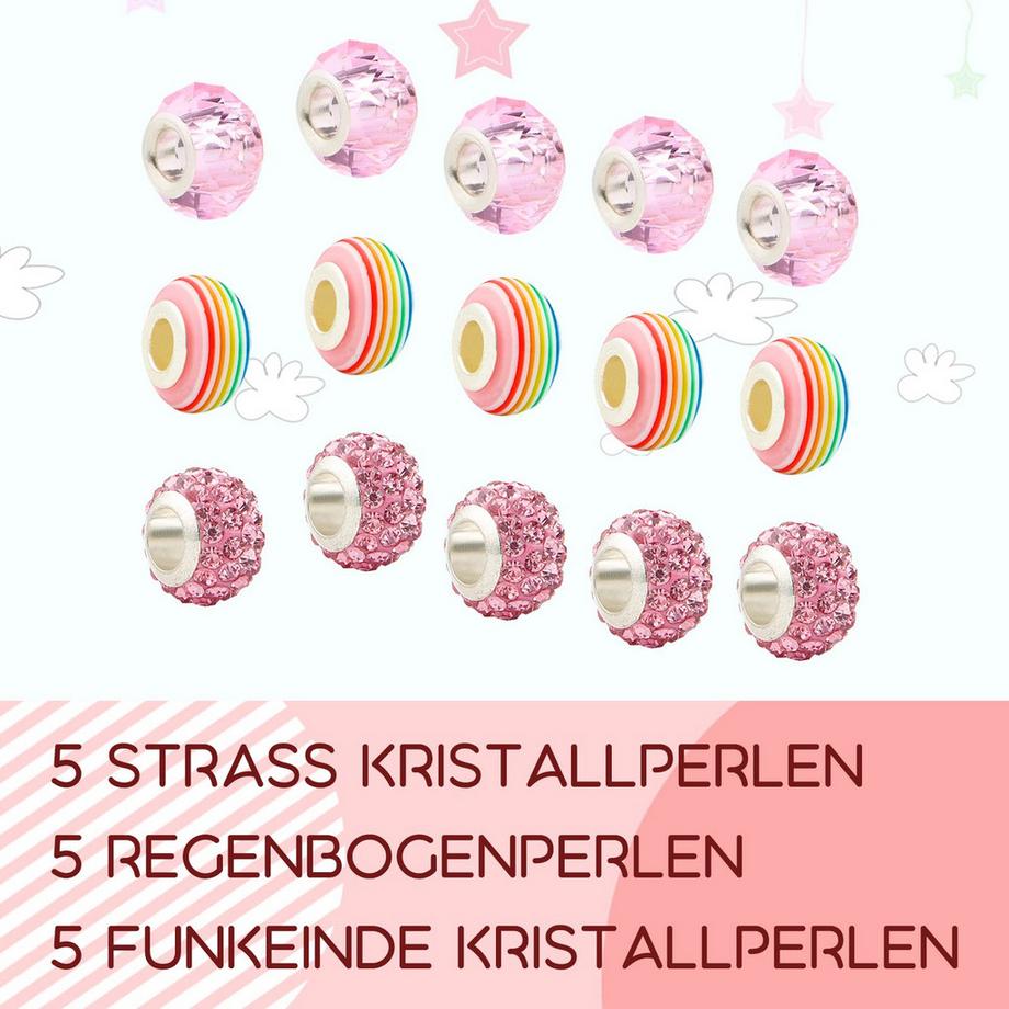 Activity-board  Armbänder selber machen, Schmuck-Bastelset für Kinder 