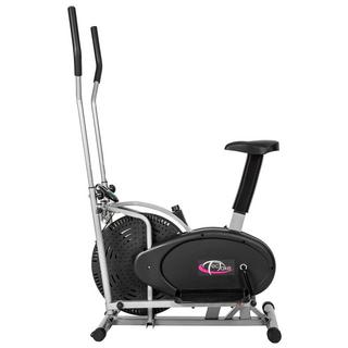 Tectake  Vélo elliptique avec écran LCD, Cross Trainer, Home Trainer 