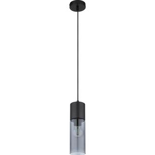 mutoni Lampe à suspension Annika métal noir mat 1xE27  