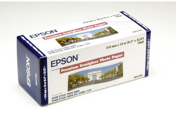 EPSON EPSON Premium Semigloss Photo Paper S041336 251 g, Rolle 210mm x 10m  