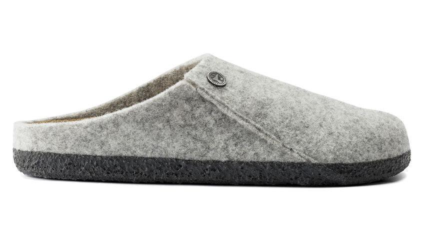 Image of Birkenstock Zermatt Rivet - Synthetik Slipper Damen Grau 42