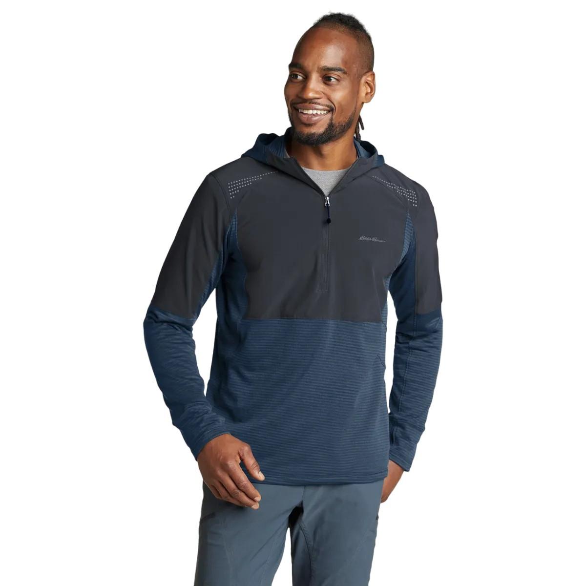 Image of High Route Grid Air Kapuzenpullover Hybrid Herren Grün M