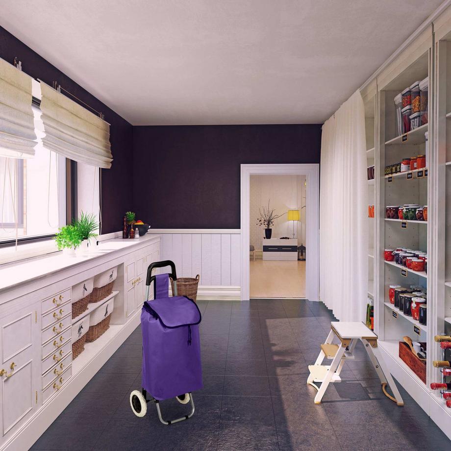 Northix  Chariot de courses pliable 