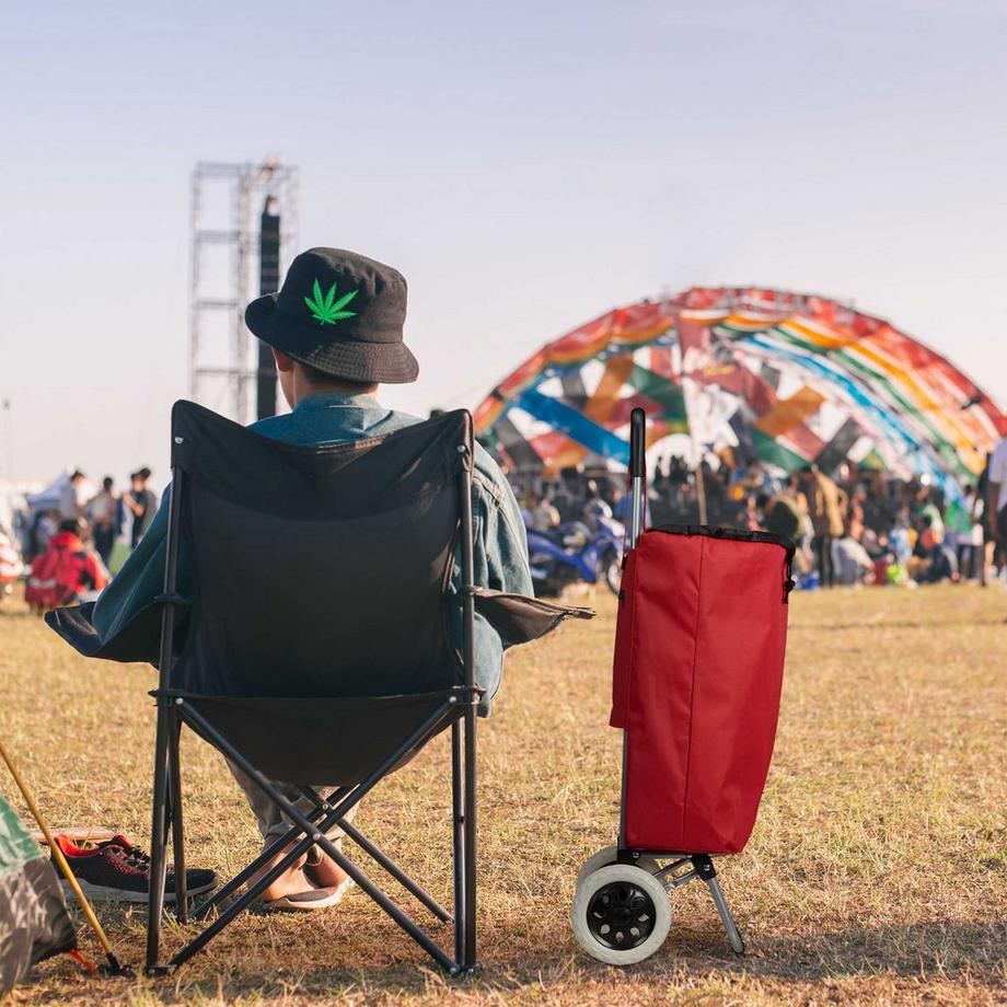 Northix  Chariot de courses pliable 