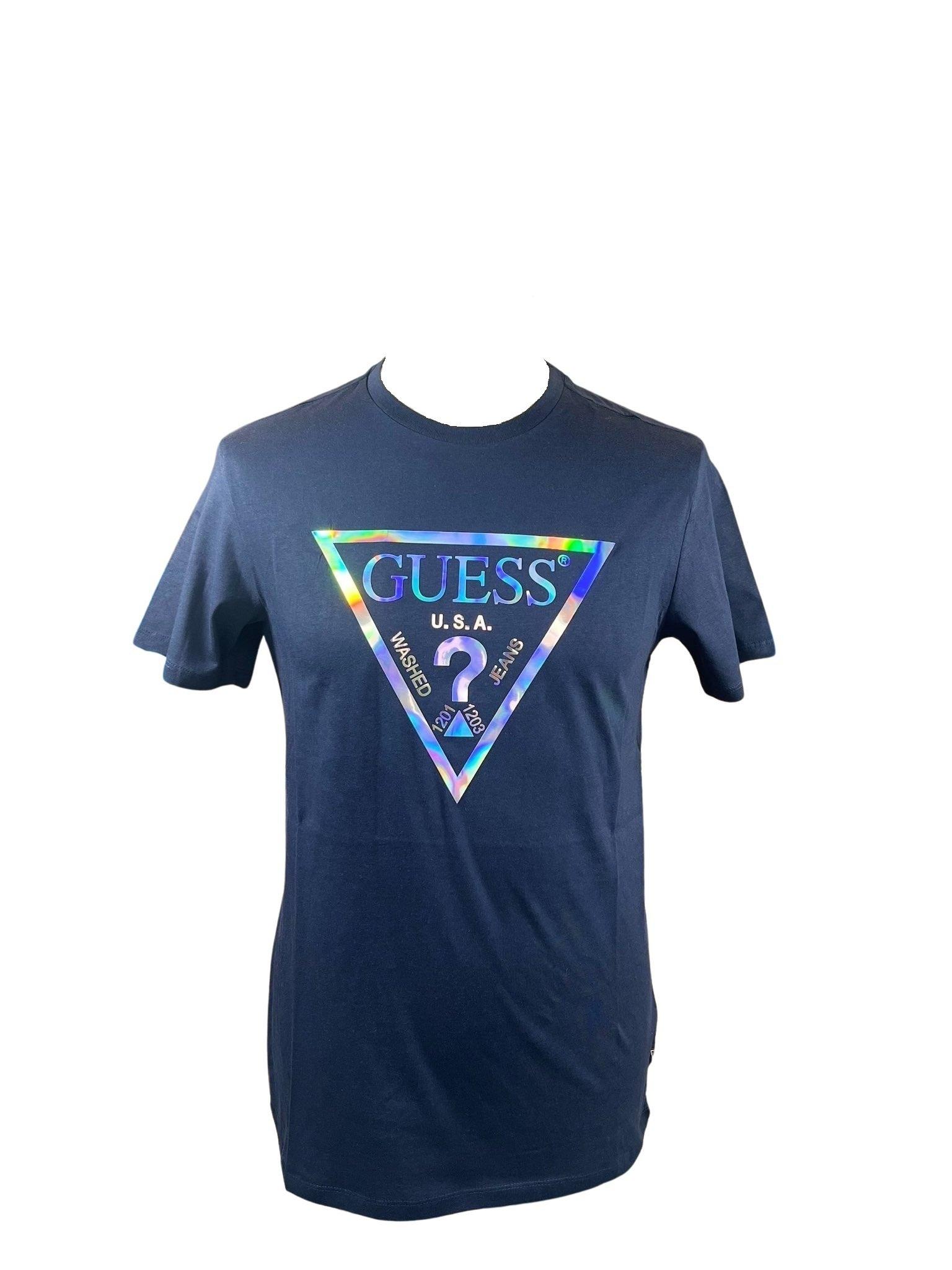 GUESS  t-shirt bsc iridescent foil 