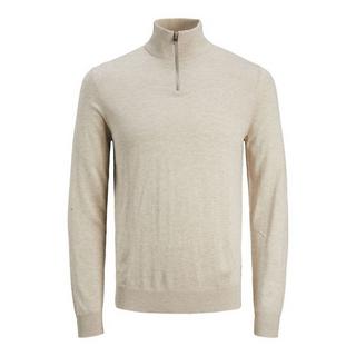 JACK & JONES Emil Maglione con Mezza Zip in Maglia  