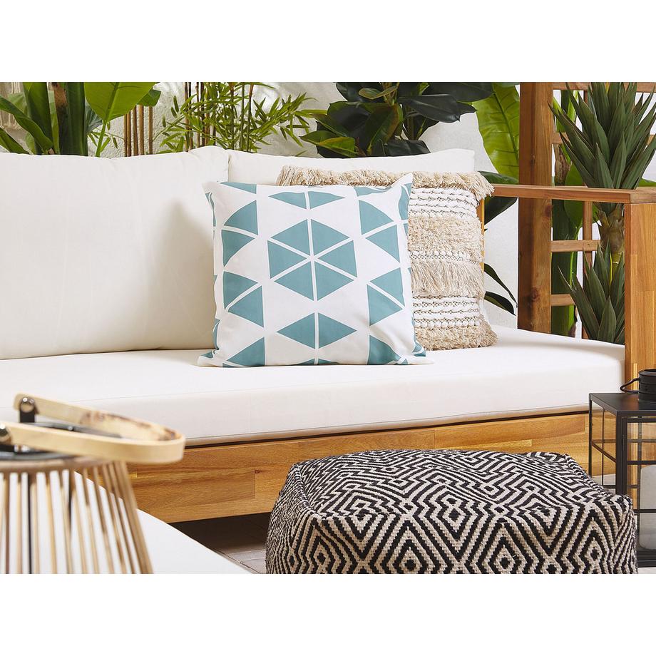 Beliani Gartenkissen 2er Set aus Polyester  RIGOSA  