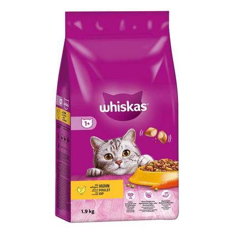whiskas  Sec Poulet 1+, 1.9kg 