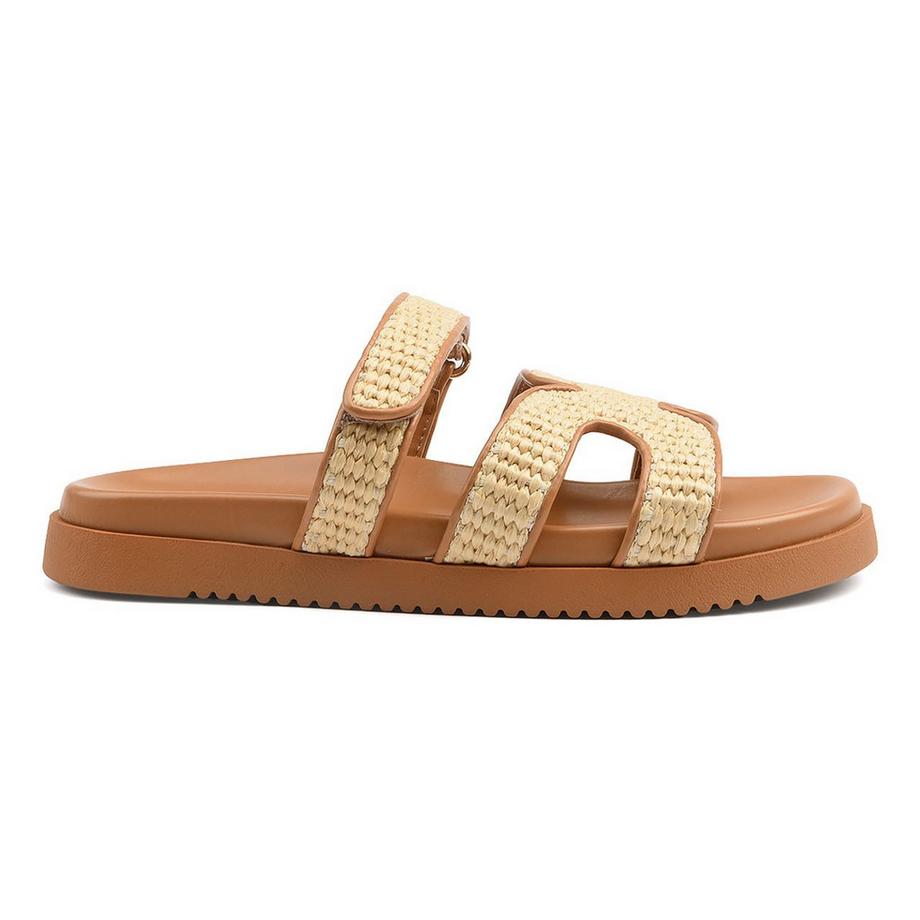STEVE MADDEN Missile Raffia Flache Sandalen  