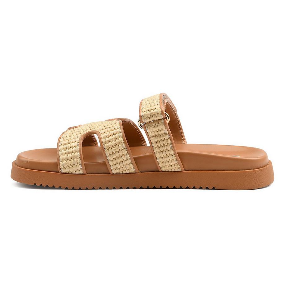 STEVE MADDEN Missile Raffia Flache Sandalen  
