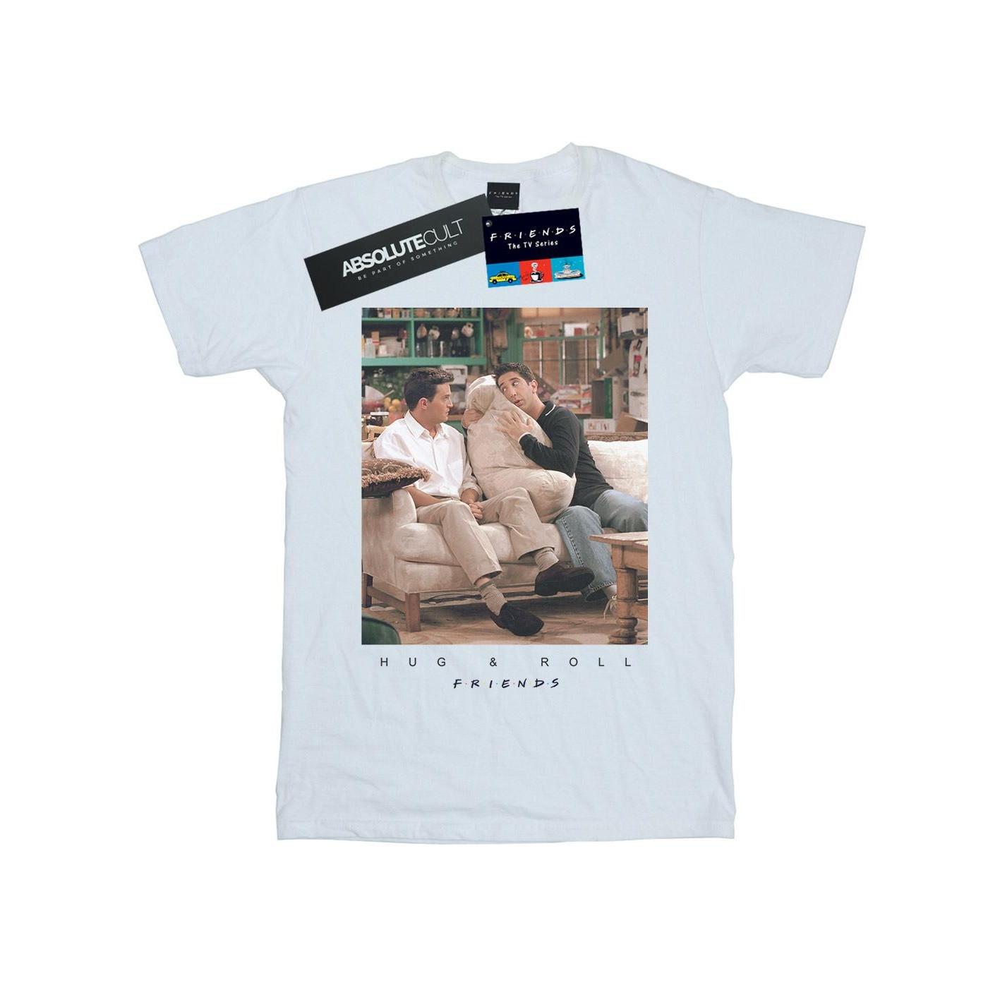 Image of Hug And Roll Tshirt Herren Weiss 3XL