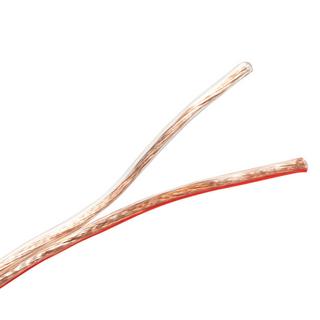 LogiLink  Câble haut-parleur 2x1,5 100m Transparent 