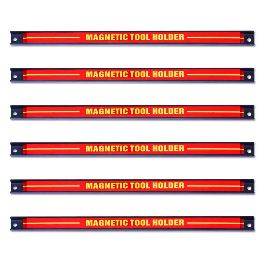 B2X 6 x portautensili magnetici da parete, set di strisce magnetiche, striscia magnetica 46 cm  