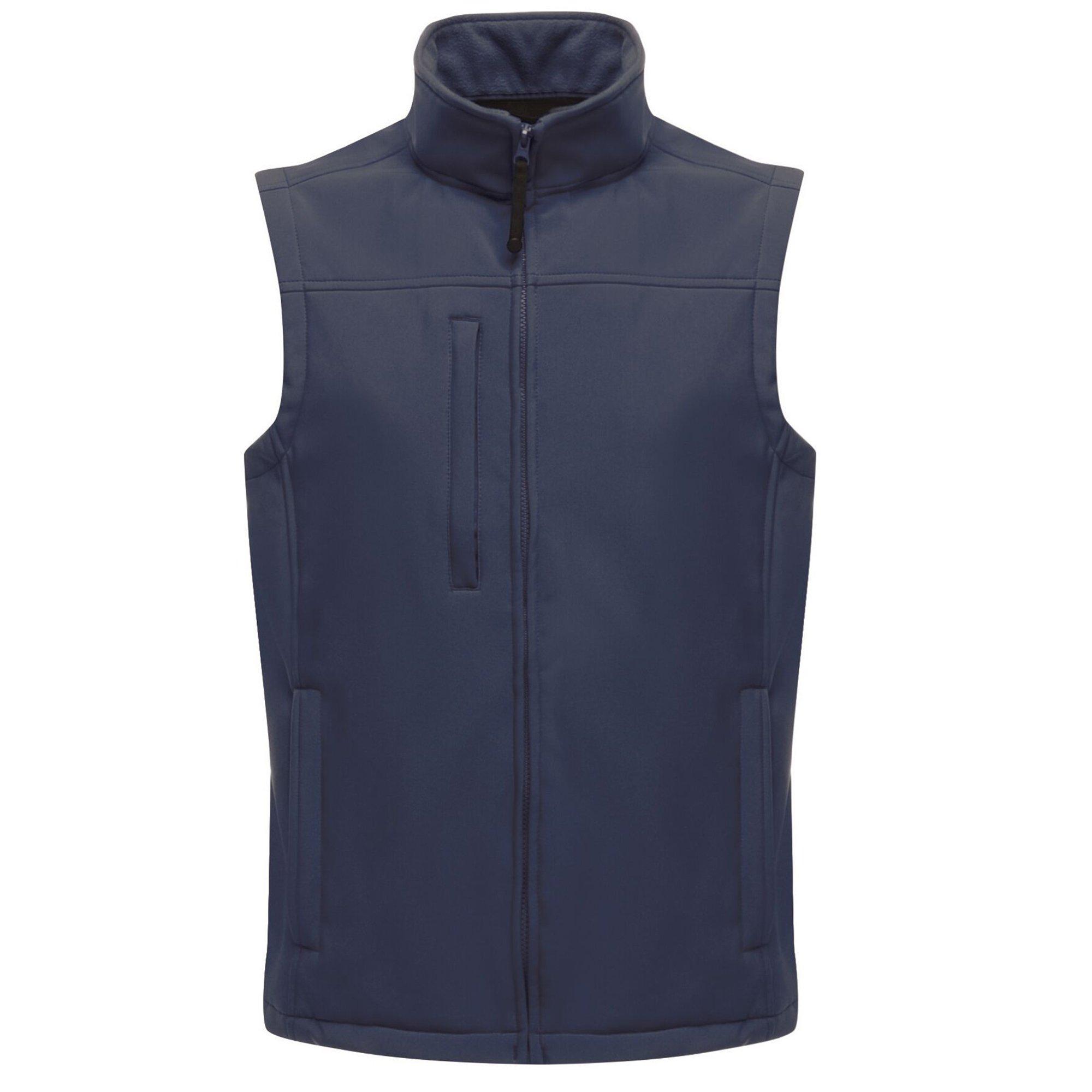 Image of Flux Softshellbodywarmer Softshellweste, Ärmellos, Wasserabweisend Herren Marine XS