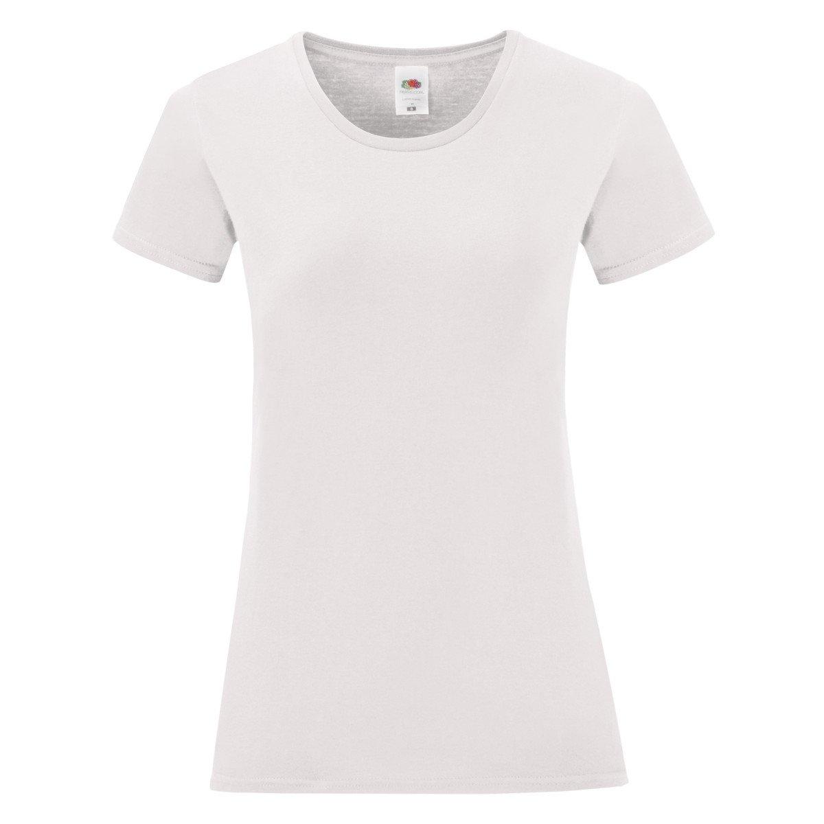 Image of Tshirt Iconic, Kurzärmlig Damen Weiss M