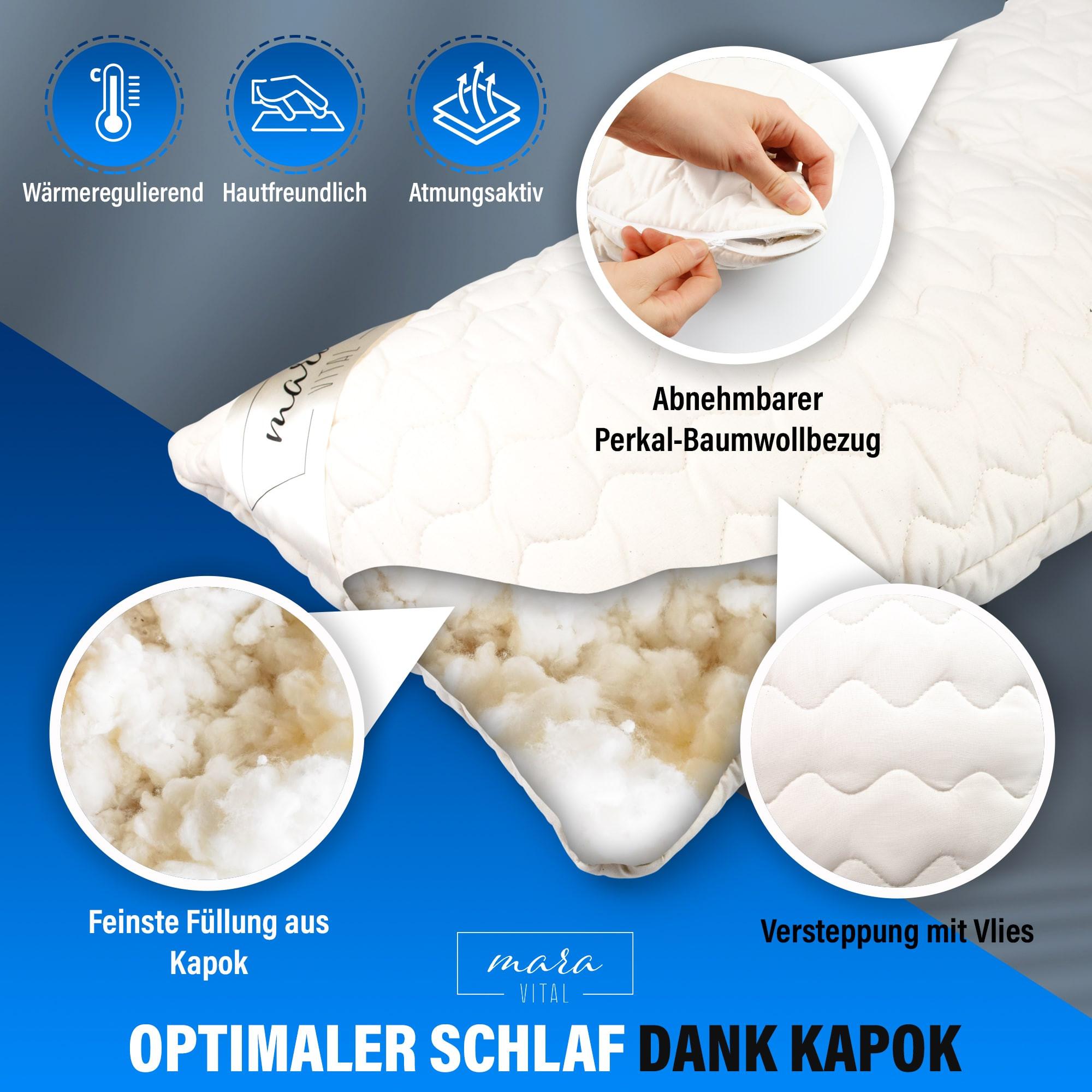 Mara Vital Bio GOTS Kapokkissen  