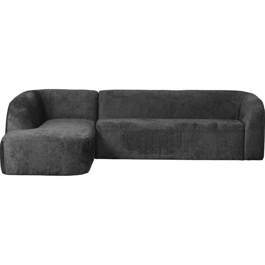 mutoni Divano angolare Sloping sinistro velluto testurizzato montagna 274x225  