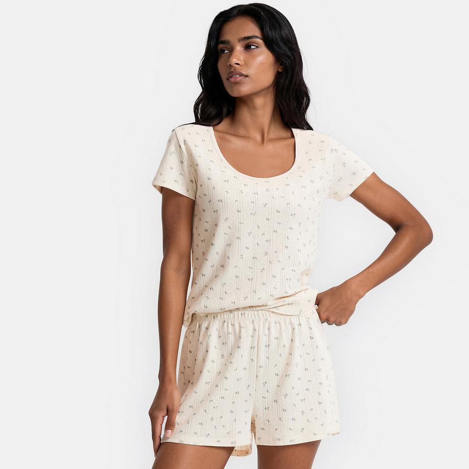 La Redoute Collections Pyjashort Maille Pointelle  
