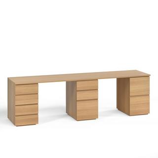 AM.PM Plateau de bureau plaqué chêne L250cm  