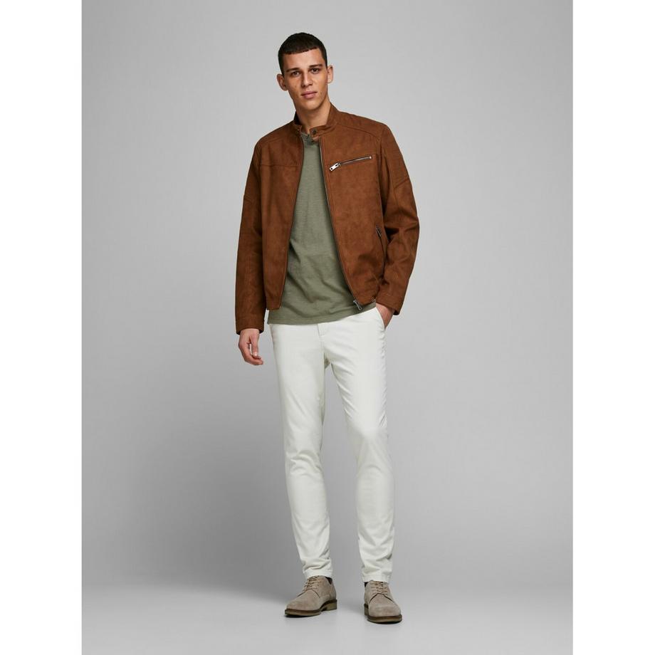 JACK & JONES T-Shirt Collo Spacco  