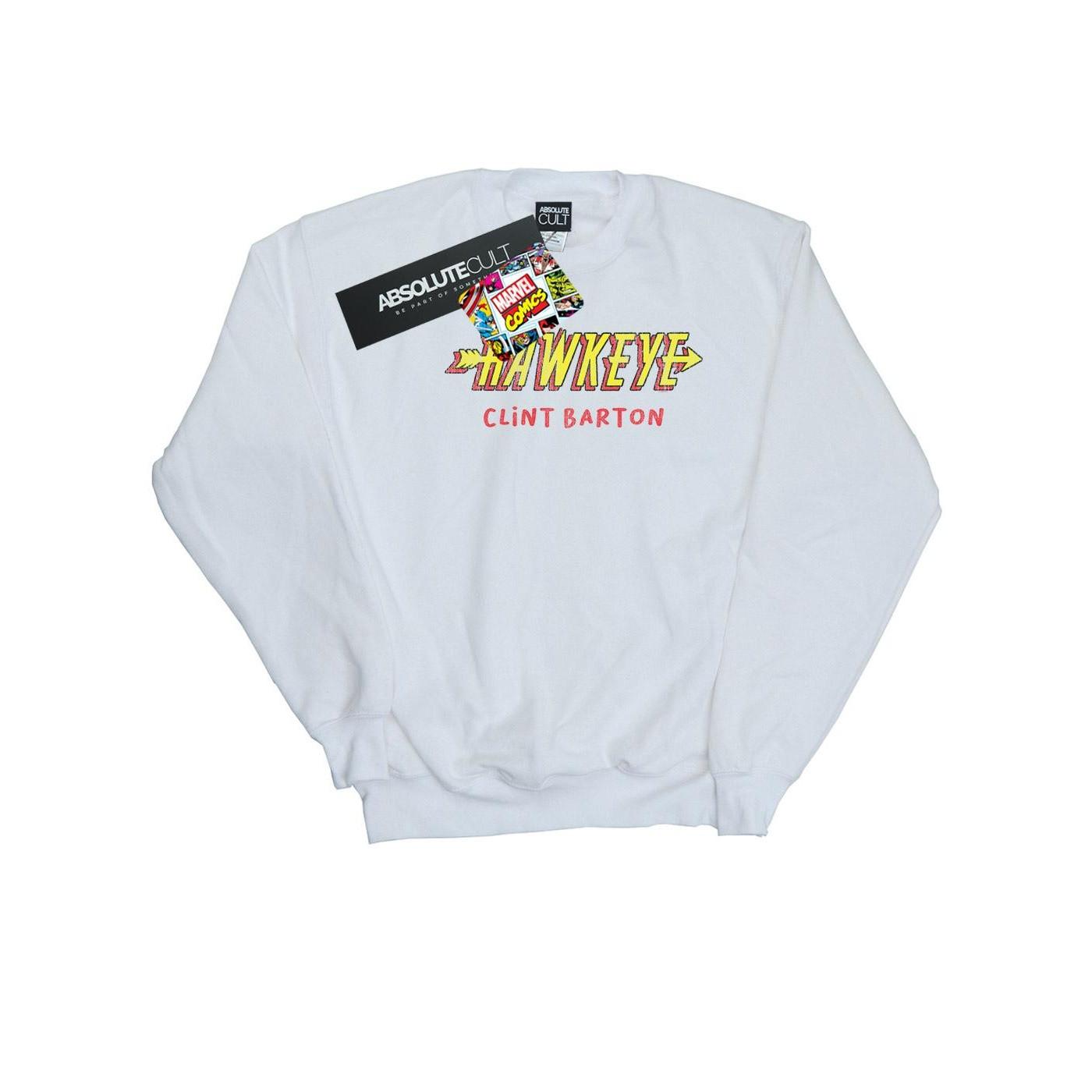 Image of Hawkeye Aka Clint Barton Sweatshirt Jungen Weiss 140/146