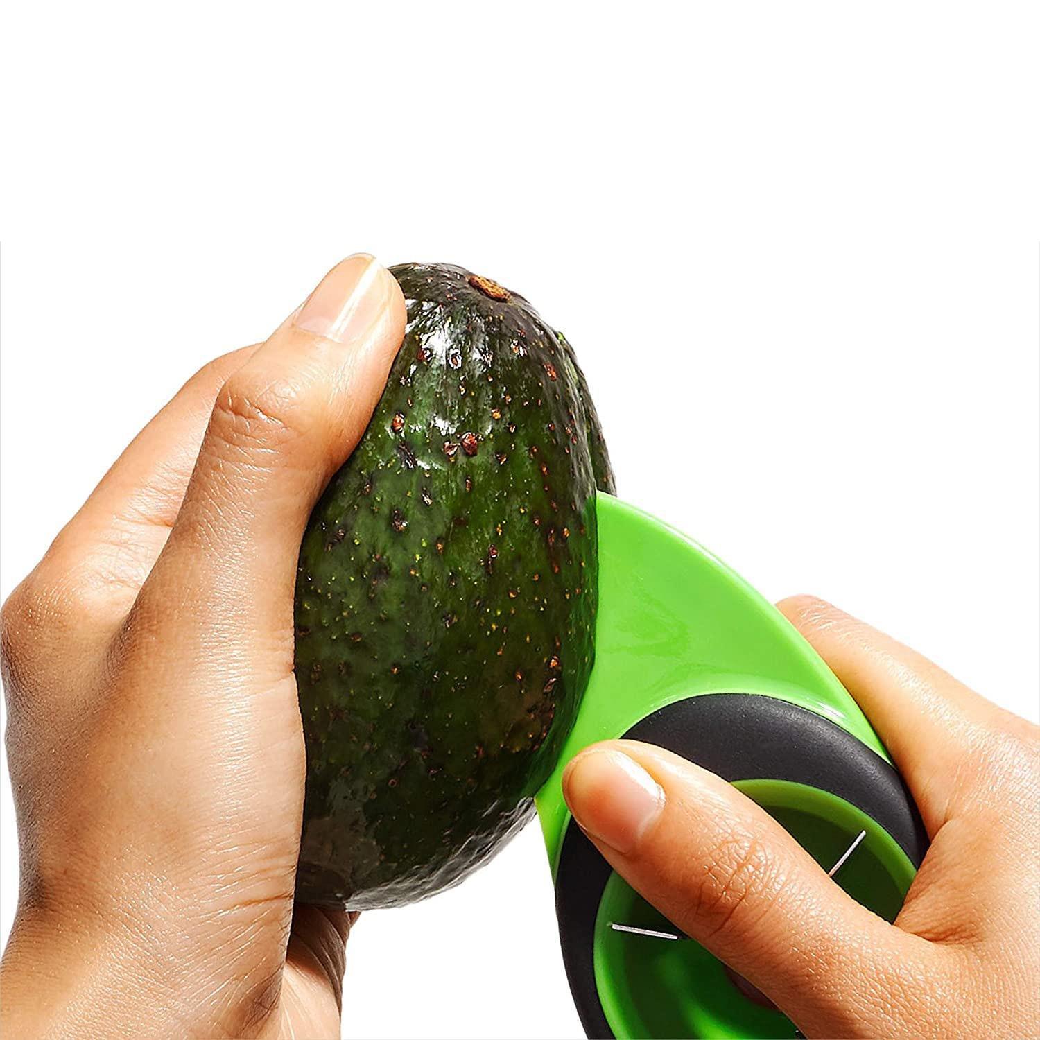 eStore Trancheuse à avocat, 3-en-1 - Vert  