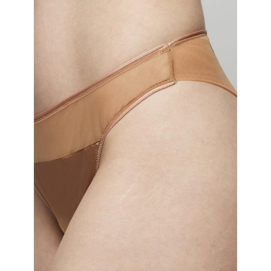 Chitè  IRIS Satin und Tüll Brasilianische Slips 