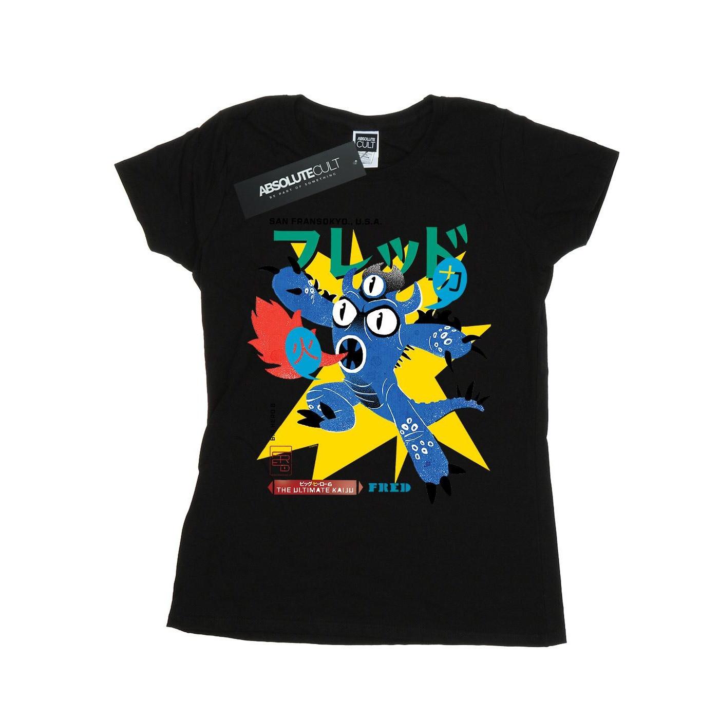 Image of Big Hero 6 Fred Ultimate Kaiju Tshirt Damen Schwarz S
