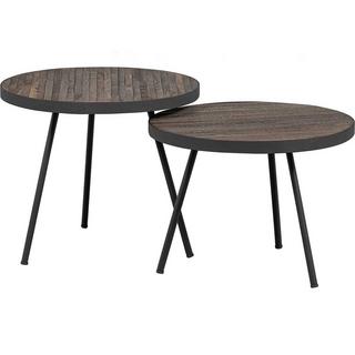 mutoni Beistelltisch Maxime Teak recycled natur H40  