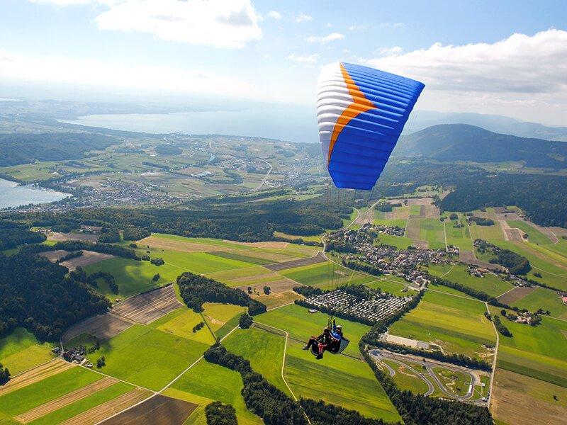 Smartbox  Vol en parapente ou Zipline en Suisse ou Italie - Coffret Cadeau 