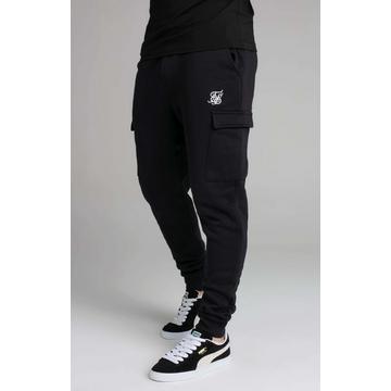 Pantalon de survêtement Black Essential Cargo Jogger