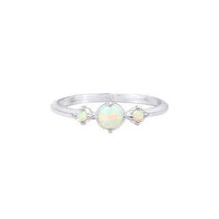 Elli  Ring Vintage Look Opal 