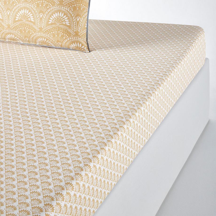 La Redoute Intérieurs Jaipur Bedrucktes Fixleintuch  