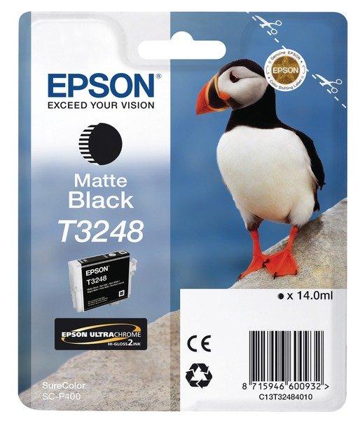 Image of EPSON EPSON Tintenpatrone matte schwarz T324840 SureColor SC-P400 14ml - ONE SIZE