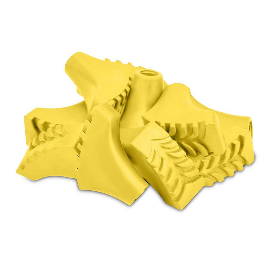 B2X  Überzüge für Nordic Walking Neo-Sport Stöcke, 10 Stück, gelb 