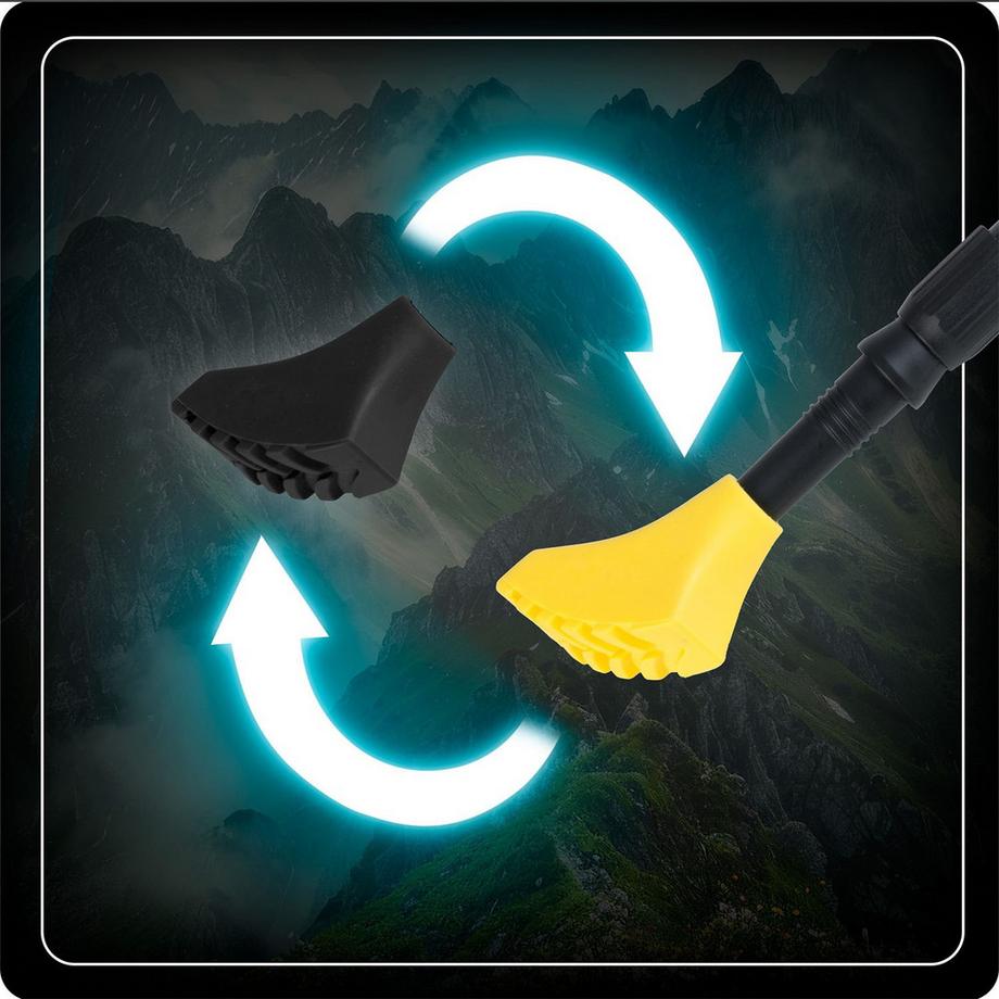 B2X  Überzüge für Nordic Walking Neo-Sport Stöcke, 10 Stück, gelb 