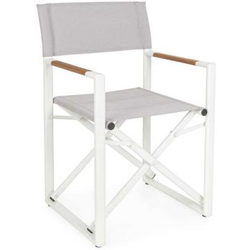 Chaise réalisateur Lagun blanc YK11