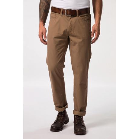 JP1880  Pantalon ventre confort, tissu texturé - coupe Regular Fit, 5 poches 