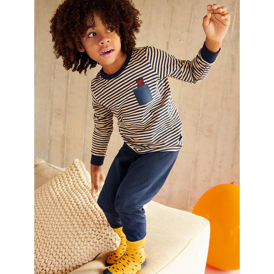 Schiesser  Boys Bündchen Pyjama 